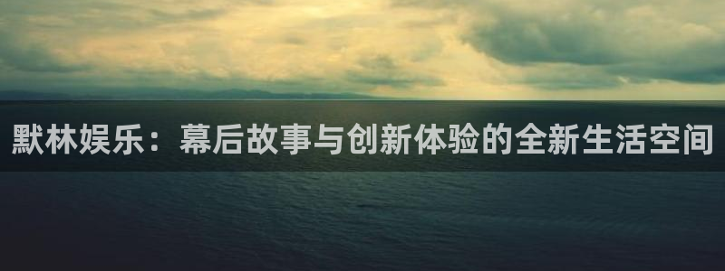 新航娱乐登录地址：默林娱乐：幕后故事与创新体验的全新生活空间